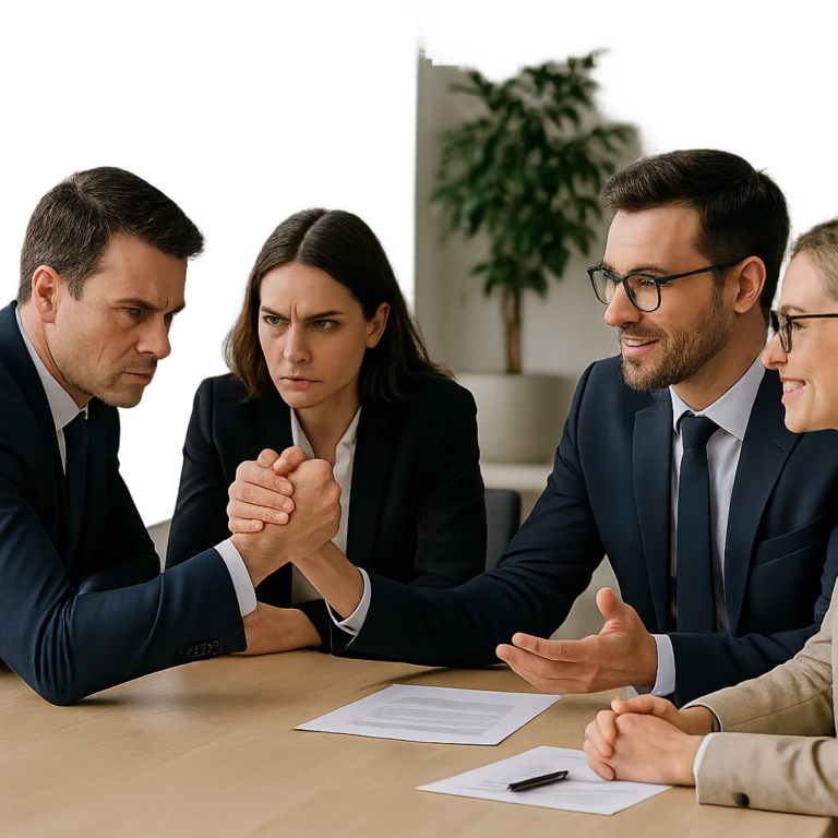 Comparativa entre negociación competitiva y colaborativa según el método Harvard